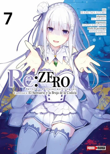 Manga Re Zero Parte 04 Tomo 07 - Mexico