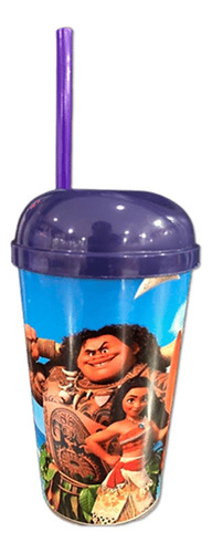 Vaso Pitillo Moana Botilito Sorpresa Piñata  X12 Und 