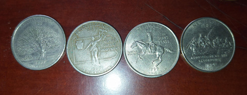 Monedas De 25 Centavos Coleccionables 