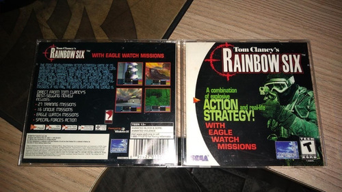 Tom Clancy's Rainbow Six Sega Dreamcast Original