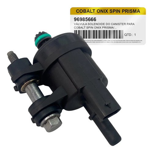 Válvula Solenoide Canister Onix Prisma Cobalt Spin 96985666