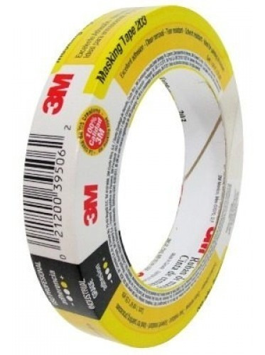 Imagen 2 de 2 de Masking Tape 1'' Pulgada Modelo 203 Marca 3m 24mmx50m