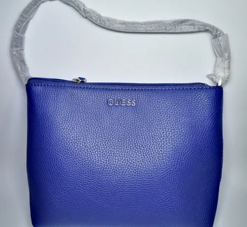 Bolsa Guess Azul Rey Tipo Tote Con Bolsa Tipo Shoulder en venta