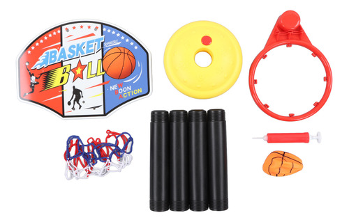 Kids Basketball Hoop Set Height Adjusted Children Game Toy