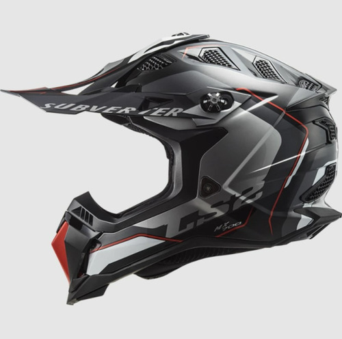 Casco 700 Subverter Evo Arched Negro Plateado