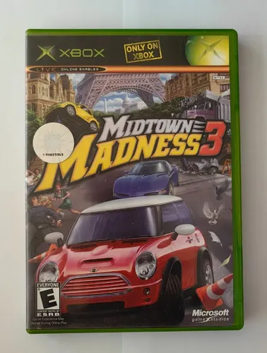 Jeu Midtown Madness 3 Complet Pour Xbox Classic (1ère Génération) - Version Française, Très Bon état