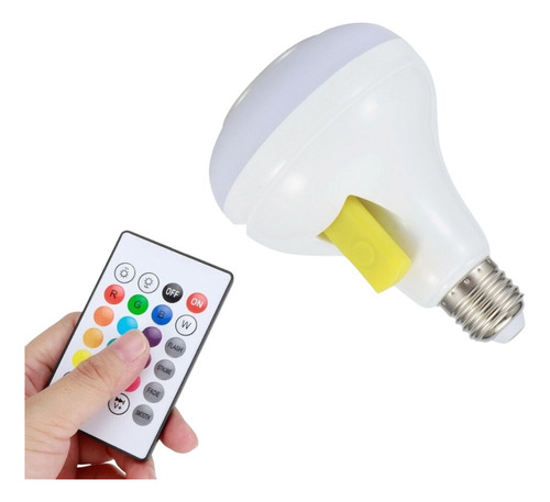 Bombillo Inteligente Luz Led Rgb Parlante Bluetooth Focos