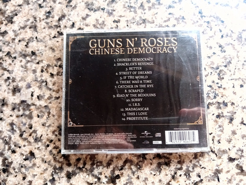 Cd Original Guns N' Roses - Chinese Democracy Estándar (Usado)