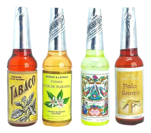 Kit Água Florida Peruana 4 Aromas + P Santo 50g - Parcele