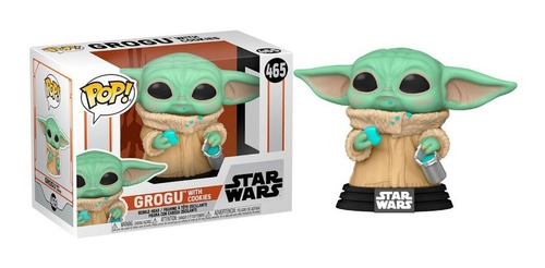 Funko Pop Child Baby Yoda C/galleta Mandalorian Stars Wars