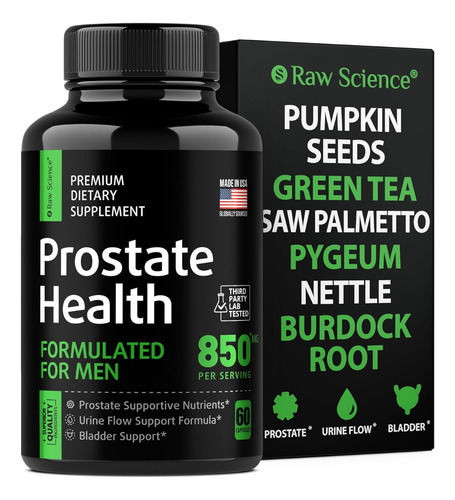 Prostate Supplement Bloqueador Dht Cura La Próstata Palmetto