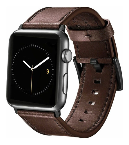 Correa Cuero Platinum Para Apple Watch Ultra 2da Gen 49mm Bo