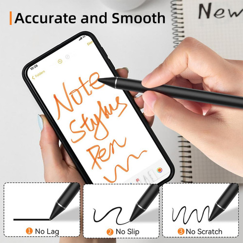 Lápiz Capacitivo Activo Para Ios Y Android Stylus Para iPad