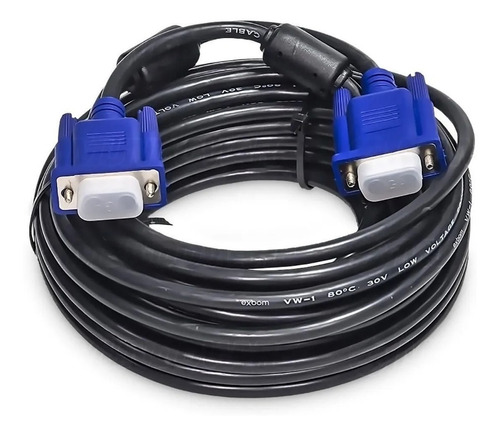 Cable Vga 8.5metros Monitor Proyector Pc Doble Filtro Macho
