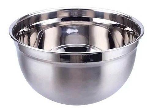 Bowl Batidor Ensaladera Acero Inox. 20 Cm Mezclador Silmar