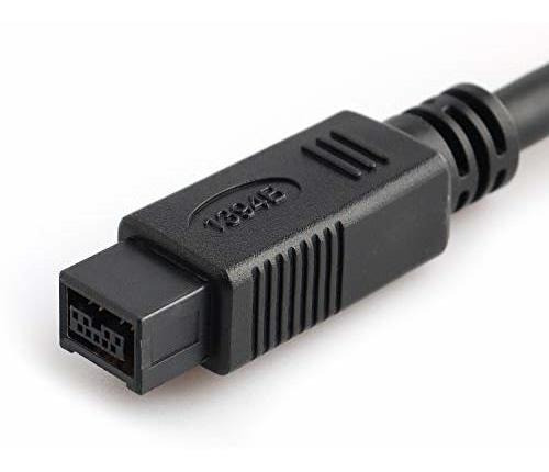 Pasow Firewire 800 A 400 Cable De 9 A 6 Pines (9 Pines 6 Pin
