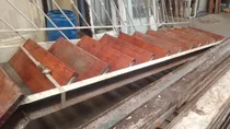 Comprar Escalera De Upn Y Escalones De Viraro Con Dos Barandas Marrón