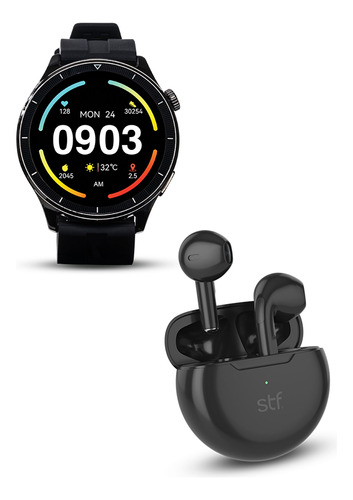 Kit  Smartwatch Kronos Evolution + Audífono Forte Stf