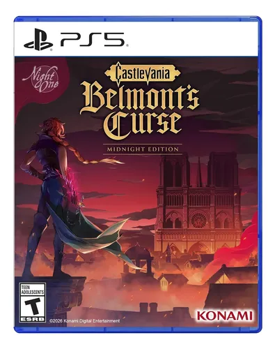 Castlevania Belmonts Curse Midnight Edition Ps5 Midia Fisica