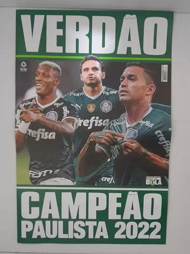 Palmeiras: baixe o pôster do campeão paulista de 2023 - 09/04/2023