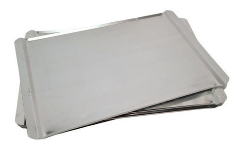 Bandeja Aluminio Plana 60x40 Cm Para Horno Convector Pauna C