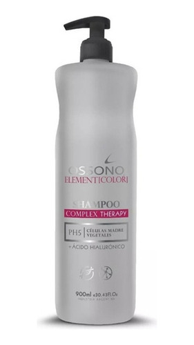 Shampoo Complex Therapy Ossono Ph5 Cab Dañados X 900ml