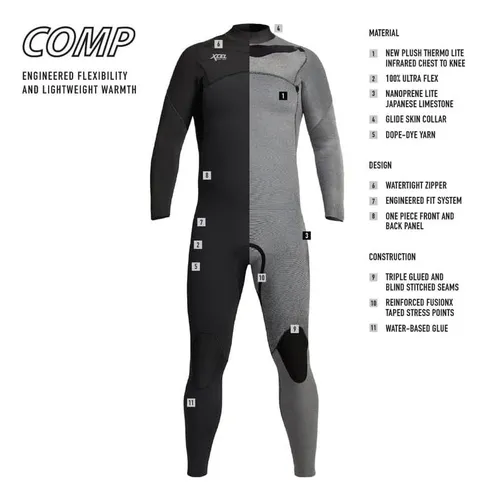 Traje De Neopreno Completo Xcel Comp Para Hombre | Pequeño