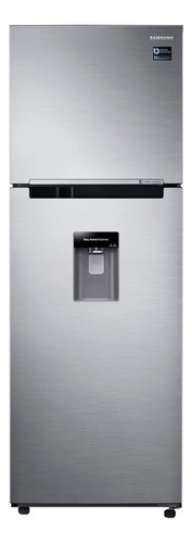 Refrigerador inverter no frost Samsung Top Freezer RT32K5710 inox elegante con freezer 318L