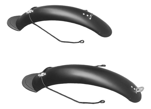 Guardabarros De Bicicleta Plegable De 14 Pulgadas, Fácil De