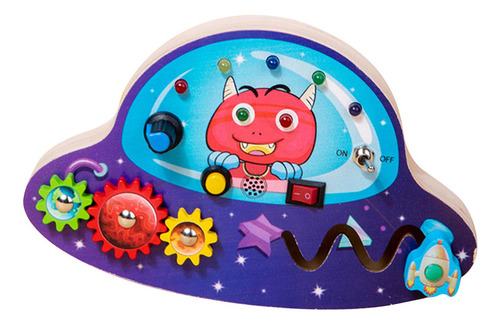 Tablero De Actividades Iluminado Para Niños Pequeños -