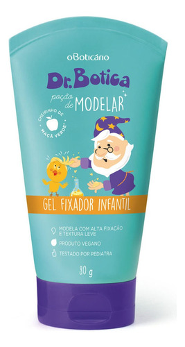 Gel Fixador Capilar Infantil Poção De Modelar Dr. Botica 80g