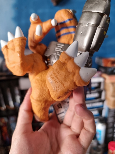 Greymon Metalgreymon Mugendramon Machindramon Dynamotion (Usado)