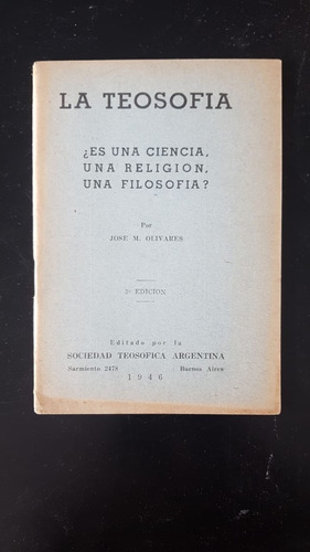 La Teosofia Es Una Ciencia, Una Religión, Una Filosofía? Qwz