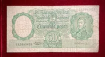 Comprar Billete 50 Pesos Moneda Nacional Serie B Bottero 1993 Oferta