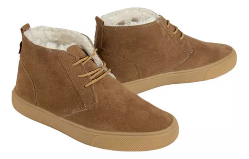 Zapatillas / Chimmy Churry / Lazy Bootie Gamuza Camel