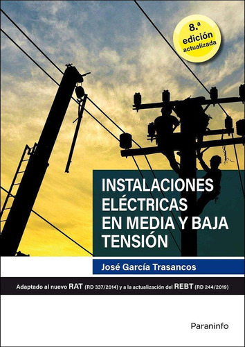 Libro: Instalaciones Eléctricas En Media Y Baja Tensión 8.ª 