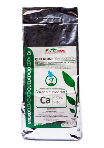 Quelaton Quelatado De Calcio Edta Ca 9.5% 1kg