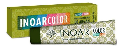 Coloração Color System 7/1 Louro Médio Cinza 50g - Inoar