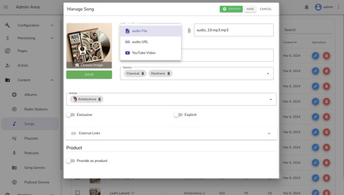 Script Php - Site De Streaming De Música, Podcast E Rádio.