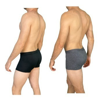 Paquete De 2 Boxer Corto Para Hombre Suave Micro Fibra