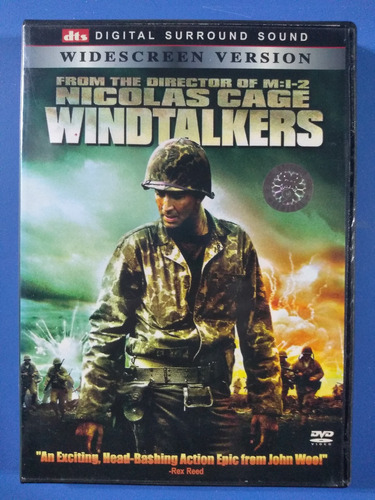 Windtalkers Codigos De Guerra N.cage Dvd Original Usado 