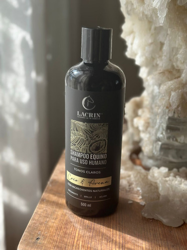 Shampoo Para Cabello Cola De Caballo Lacrin Coco Avena 500ml