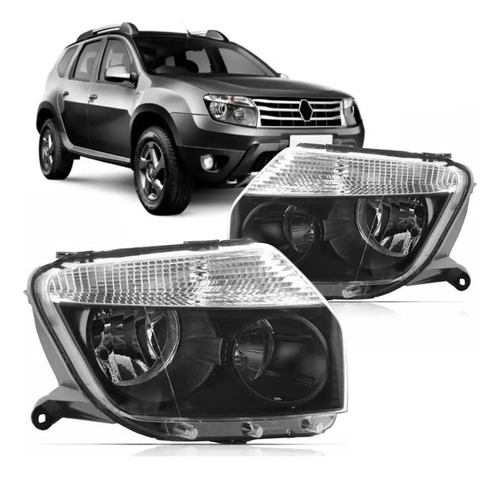 Optica Renault Duster 2011 2012 2013 2014 Fondo Negro