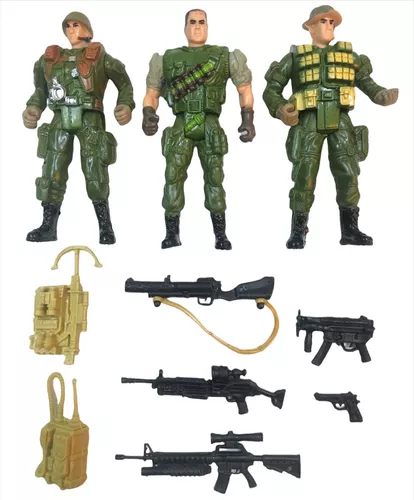 Muñecos y Figuras de Acción Militar Menos de 8 años Nuevo