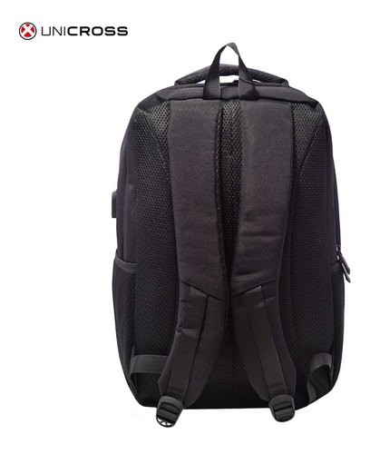 Imagen 4 de 10 de Mochila Porta Notebook Unicross 18.5 Usb 62.3665.1
