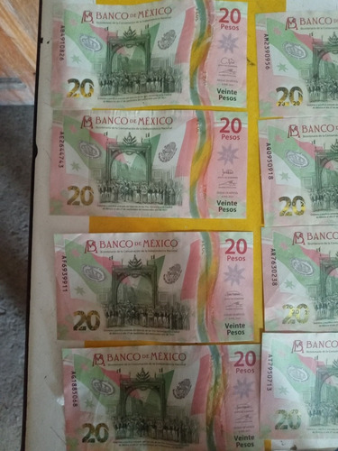 Billetes De $20 Diferentes Series 