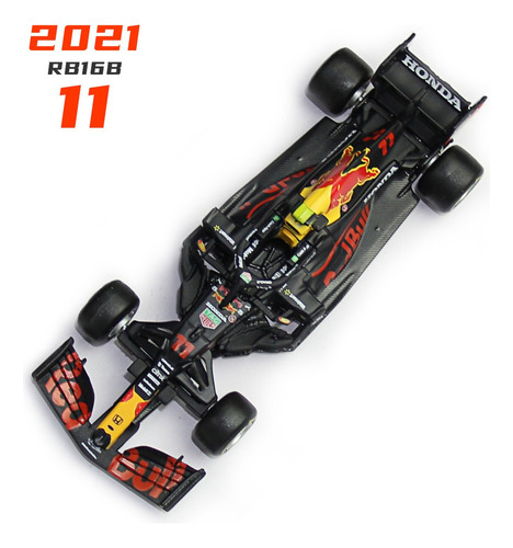 Bburago 1:43 F1 Redbull Racing Rb16b #11 Pérez Fórmula Coche