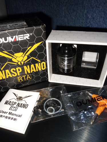 Imagen 2 de 2 de Wasp Nano Rdta Tanque Para Vaper Single Coil