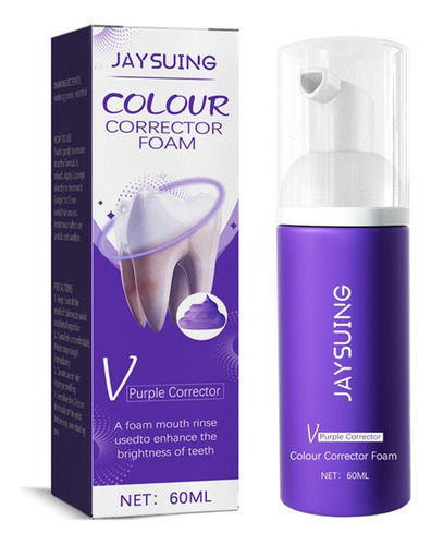 Corrector De Color En Espuma S De 60 Ml, Color Morado, Para