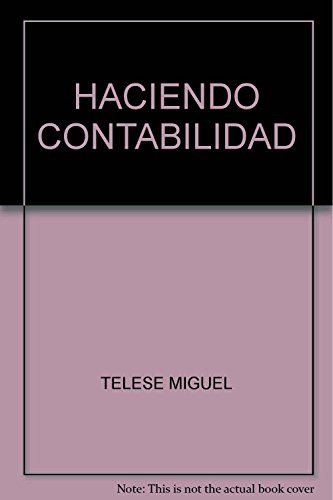 Libro Haciendo Contabilidad De Miguel Telese